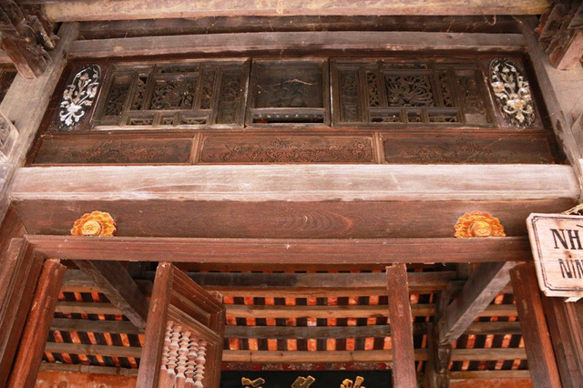 Nhà cổ Ninh Sơn được xây dựng từ rất nhiều gỗ lim quý giá.